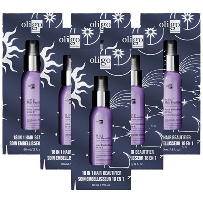 Oligo Blacklight 18 in 1 Hair Beautifier Ornament Kit 6 pc.